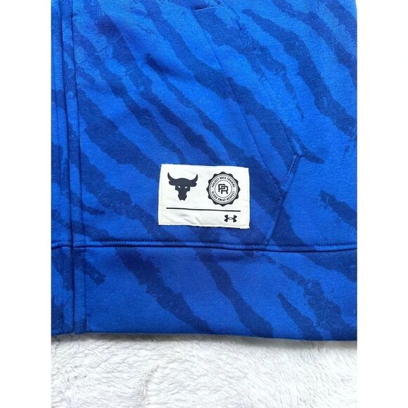 Under Armour Men's Large Project Rock Rival Fleece Sleeveless Hoodie NEW - Picture 6 of 13